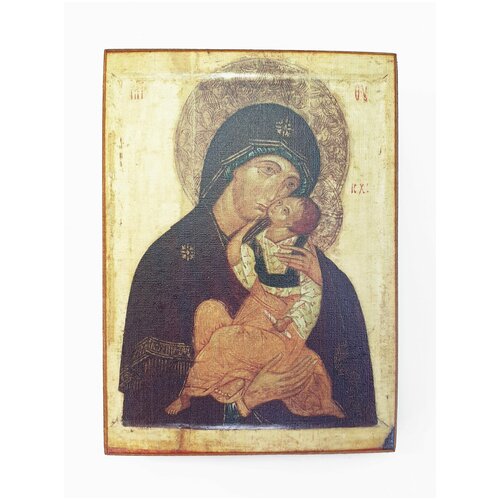 Икона Богородица. УмилениеВиталий МиланскийБогородица. Умиление, размер иконы - 40х60 икона богородица боголюбская размер иконы 40х60