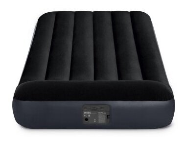 Надувной матрас Intex Pillow Rest Classic Fiber-tech 99x191x25 см с встроенным насосом - фотография № 4