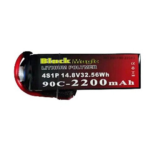 Аккумулятор 90C/2200mAh/4S1P/14.8V w/Deans Black Magic BM-F90-2204D