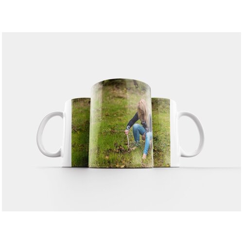 фото Кружка "девочка, модель, блондинка" 320 мл lotsprints