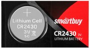 Батарейка CR2430 3V SmartBuy, 1 шт.