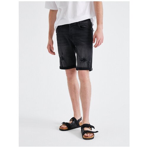 фото Шорты koton men, 1yam43034yd, цвет: black, размер: 34