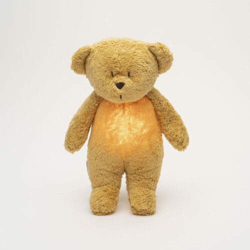 Медвежонок для сна Moonie The Humming Friend облегчает засыпание малышей желтый