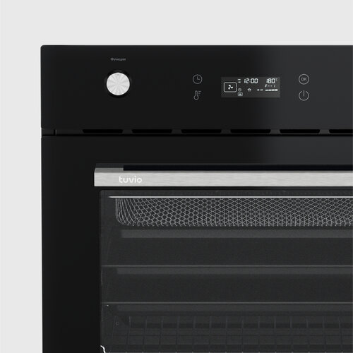 Духовой шкаф TUVIO NF74TTBGB1 автопрограммы противень Airfry паровая очистка 2 уровня телескопических направляющих 3461600₽