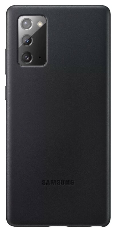 Чехол Samsung Leather Cover для Galaxy Note20 черный