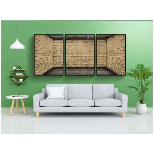 фото Набор модулных постеров для интерьера "пространство, пустой, изображение на заднем плане" 60x90 см. в тубусе, без рамки lotsprints