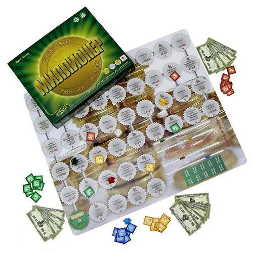 Настольная игра «Миллионер» shenzhen toys настольная игра миллионер империя денег в коробке