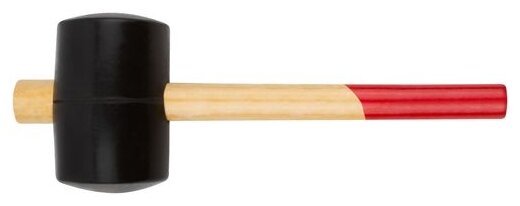Киянка резиновая, деревянная ручка 90 мм ( 1200 гр ) FIT 45390