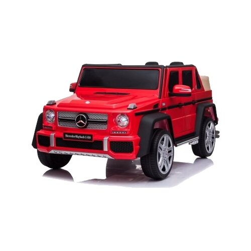 электромобиль barty mercedes maybach g650 a100 красный глянец RiverToys Автомобиль Mercedes-Maybach G650 4WD T101TT, красный глянец