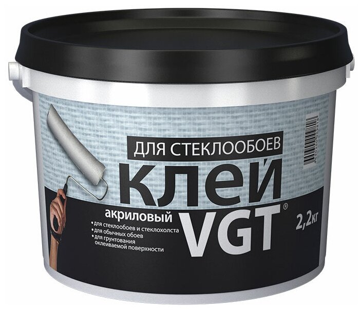 VGT клей акриловый для стеклообоев готовый к применению (10 кг)