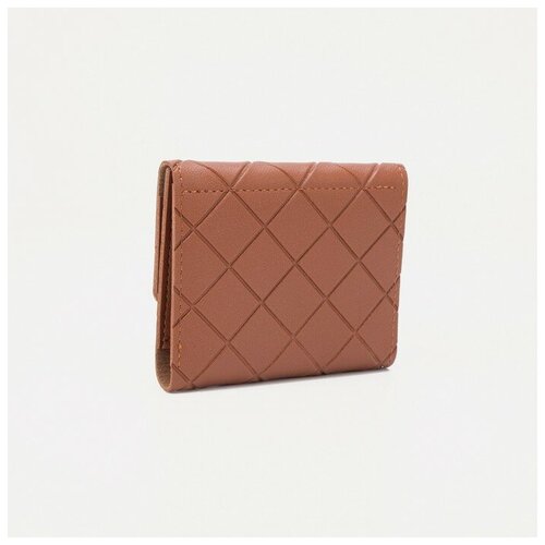 фото Кошелек на клапане, цвет коричневый./в упаковке шт: 1 noname