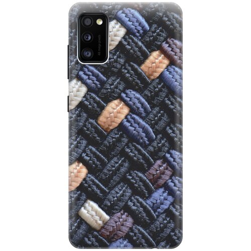 фото Силиконовый чехол на samsung galaxy a41 / самсунг а41 с принтом "сплетение gosso