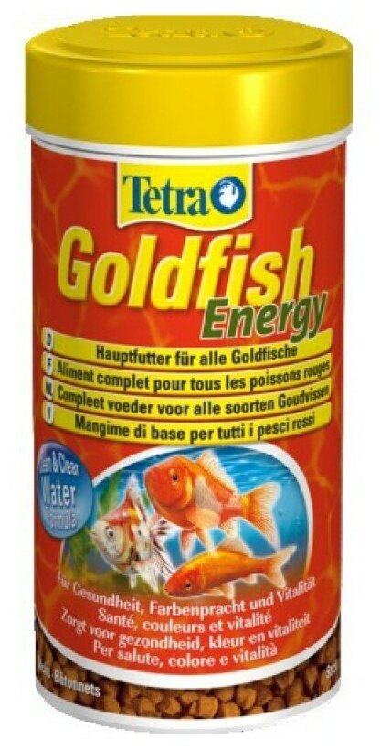 Tetra Goldfish Energy энергетический корм для золотых рыб, палочки 250 мл (4 шт)