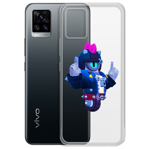 фото Чехол-накладка clear case brawl stars-дикий сту для vivo v20 krutoff group