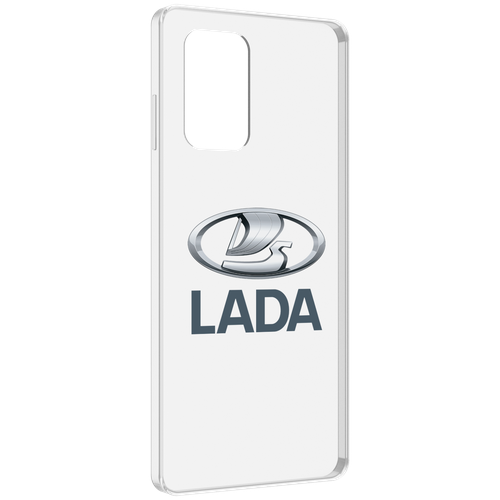 Чехол MyPads Lada-ваз-4 мужской для ZTE Blade A72 / ZTE Blade V40 Vita задняя-панель-накладка-бампер