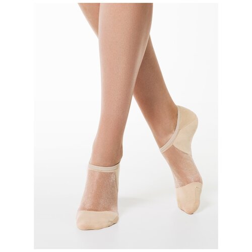 фото Носки conte elegant, размер 23, бежевый