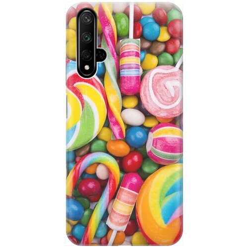фото Силиконовый чехол на honor 20 / huawei nova 5t / хонор 20 / хуавей нова 5т с принтом "сладости" gosso