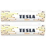 Батарейка Tesla C GOLD+ Alkaline C LR14, блистер 2шт. - изображение