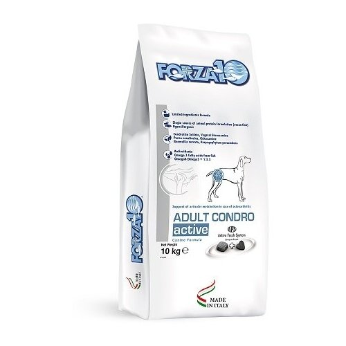 Forza10 Active All Breeds Adult Condro Корм для собак при проблемах опорно-двигательного аппарата 10 кг forza10 dog condro active для взрослых собак всех пород при заболеваниях опорно двигательного аппарата 10 10 кг