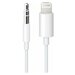 Кабель APPLE Lightning - 3.5 mm Audio Cable, 1.2m, белый