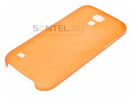 Задняя накладка Jack Case Ultra Thin 0,35 mm для Samsung Galaxy i9190 S4 mini оранжевая