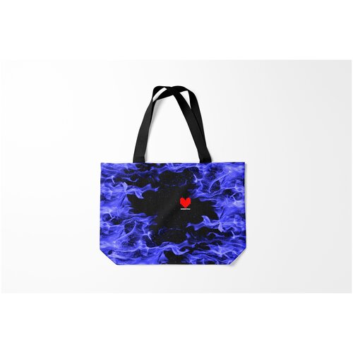 фото Сумка-шоппер / 46х35 см / геймерам / undertale burnettie