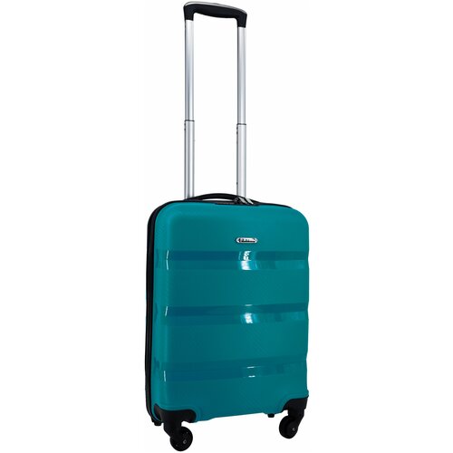 чемодан polar 39 л размер s зеленый Чемодан Rion+ 460SWV, 39 л, размер S, зеленый
