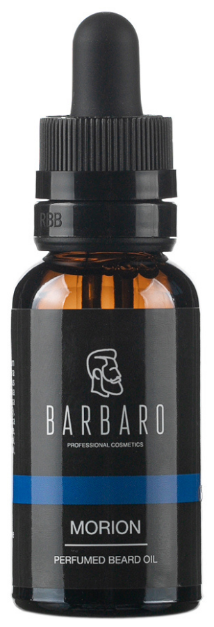 Парфюмированное масло для бороды Barbaro Morion, 30 мл.