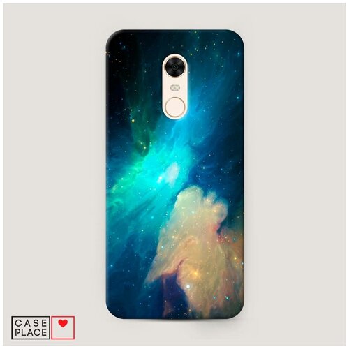 фото Чехол пластиковый xiaomi redmi 5 plus космос 3 case place