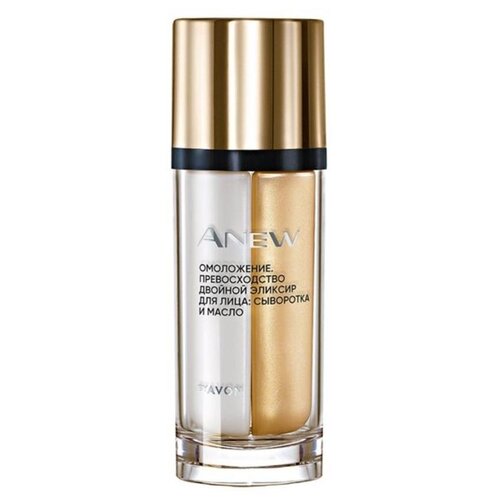 Anew Двойной эликсир для лица сыворотка и масло Ultimate Supreme Dual Elixir, 40 мл