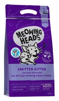 Meowing Heads Для Котят с Курицей и рисом Восторженный котенок (Smitten Kitten 450g) MKN450 | Smitten Kitten 450g, 0,45 кг