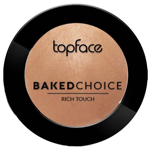 Topface Запеченные румяна Baked Choice Rich Touch Blush On, 001 002 topface instyle baked choice пудра запечен pt 701