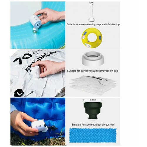 Портативный насос Flextail Tiny Pump X белый 590000₽