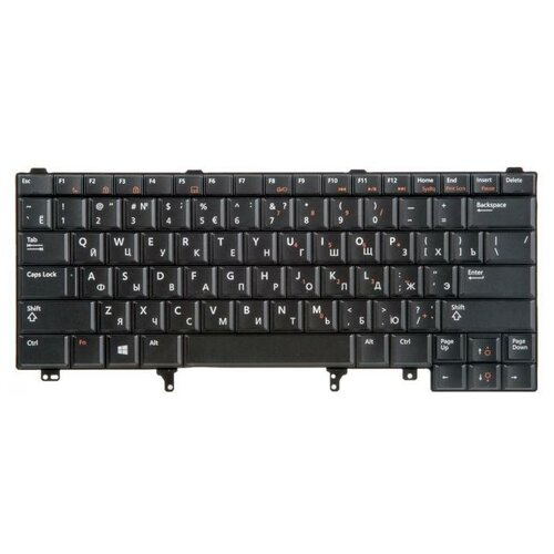 Клавиатура Dell P15S черная гор Enter 366₽