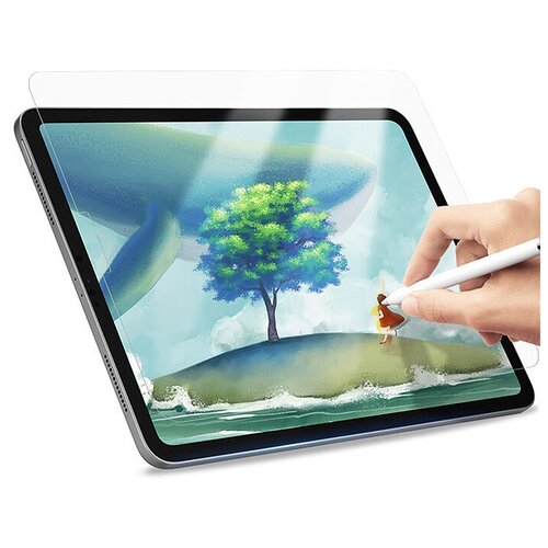 Защитная пленка для работы со стилусом (имитация бумажного листа) для iPad Air 4 (2020) / iPad Pro 11 (2020) / iPad Pro 11 (2021) / iPad Pro 11 (2018) Dux Ducis прозрачная