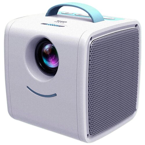 Проектор ZDK Zkids бирюзовый 320x240 8001 700 лм LCD 06 кг серебристый 1179000₽