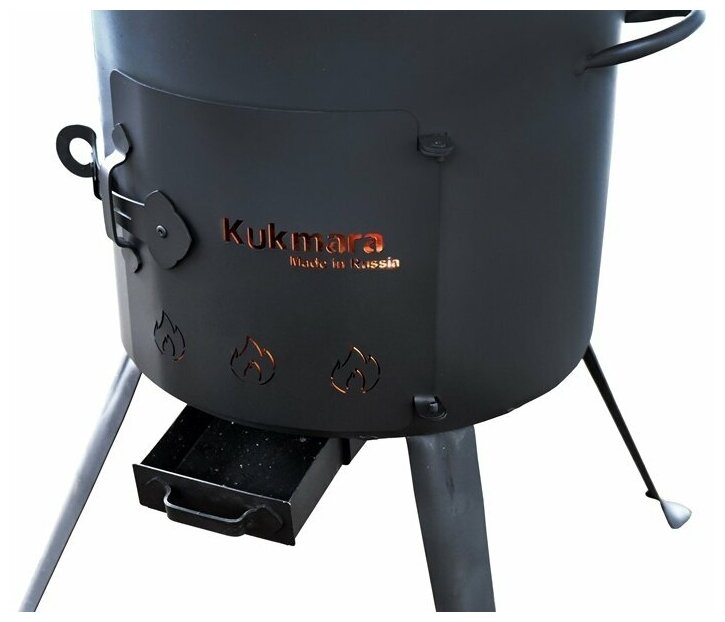 Изображение Учаг для казана Kukmara 12л с трубой укт012