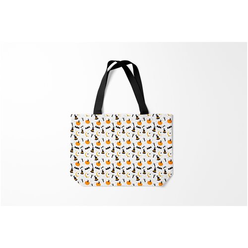фото Сумка-шоппер / 46х35 см / праздники / patern halloween 5 burnettie