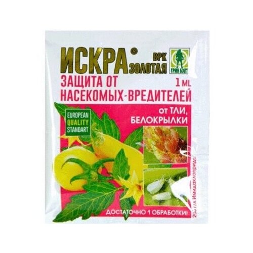 Искра золотая защита от насекомых-вредителей 01-192/средства защиты растений/уход за растениями