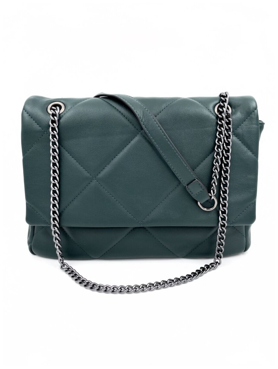 Женская сумка кросс-боди RENATO PH2103-GREEN цвета зеленый 