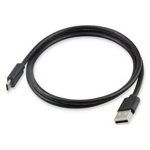 кабель usb 2 0 micro usb м м 1 8 м rexant чер 18 1164 2 Кабель USB 3.0 - USB Type-C, М/М, 1 м, Rexant, чер, 18-1880, 1 шт.