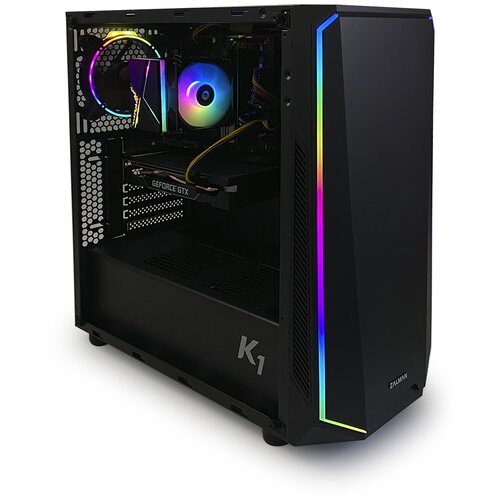 фото Игровой компьютер анаконда v1 / intel core i5 10400f 2.9-4.3 ghz 6 core / 16gb ddr4 / 1000gb hdd / 240gb ssd / geforce gtx 1650 4gb / h470m / 600w / robotcomp