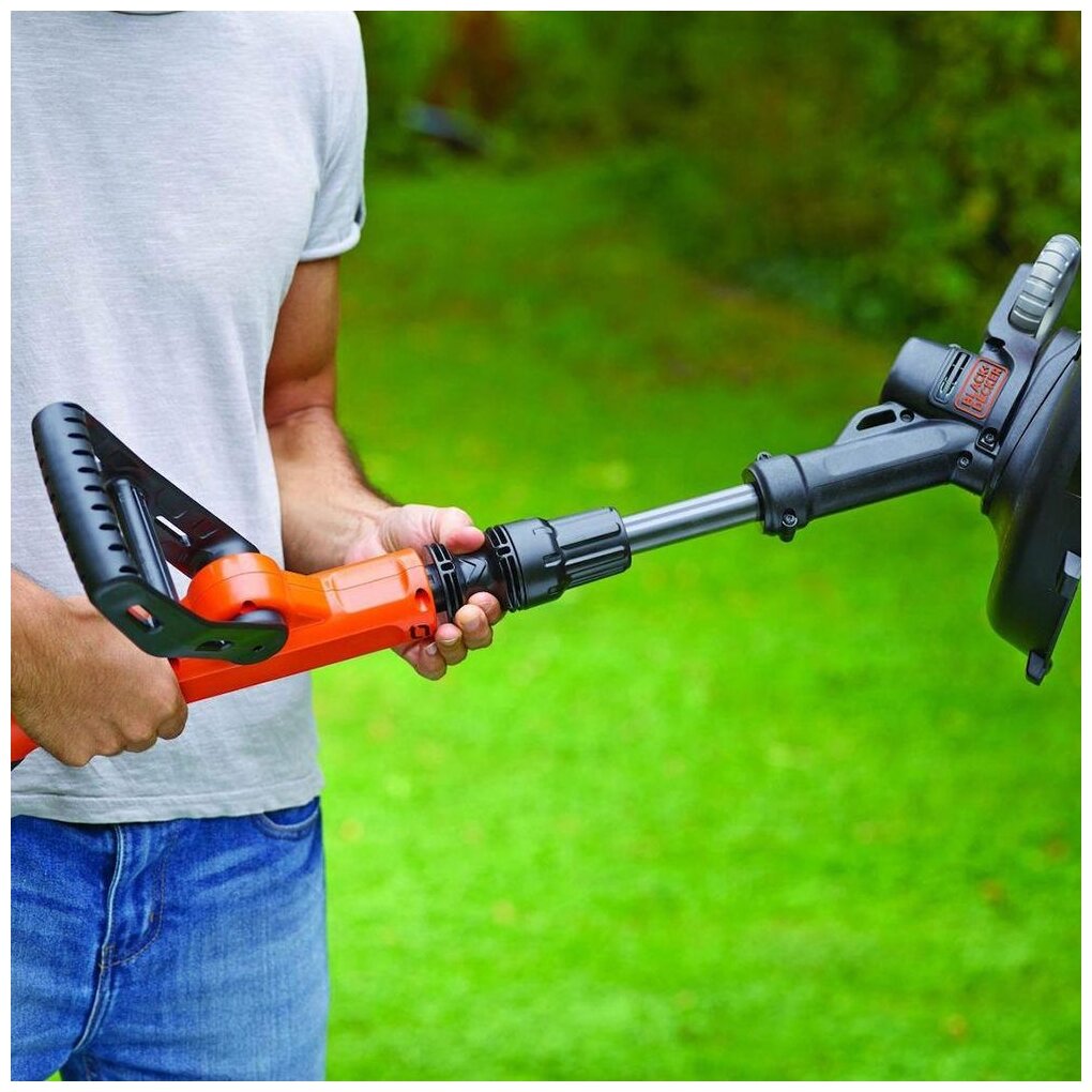 Триммер электрический BLACK+DECKER STC1820CM, 28 см - фотография № 9