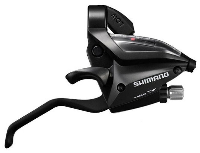 Ручка Dual Control Shimano Tourney ST-EF500 (8ск, черная) без упак