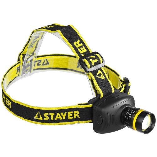 Налобный фонарь STAYER PROLight 3Вт 3хAAA 56566