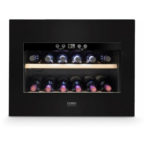 Винный шкаф CASO WineDeluxe E 18 черный