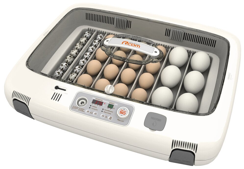 Инкубатор Rcom 50 DO MAX с овоскопом автоматический для яиц - фотография № 18