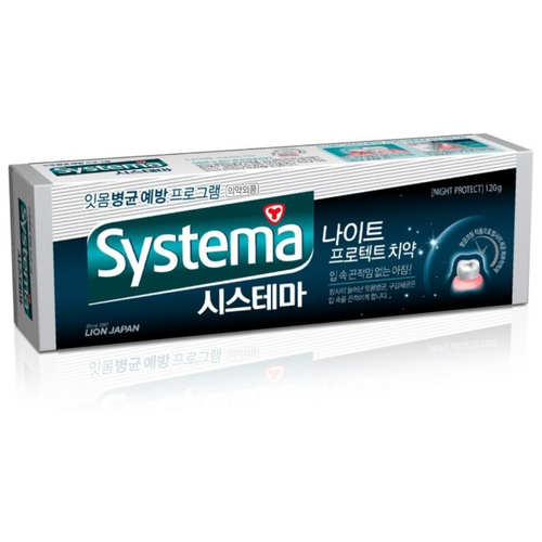 CJ Lion зубная паста Systema ночная защита 120 гр