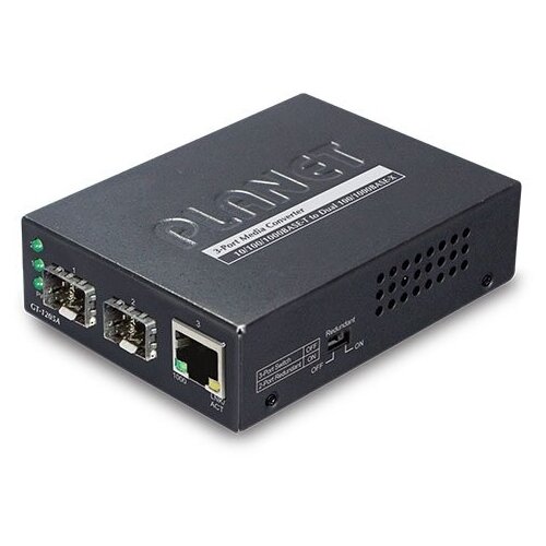 Медиаконвертер сетевой Planet GT-1205A Switch/Redundant Media Converter