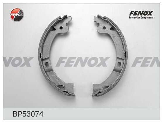 Барабанные тормозные колодки задние Fenox BP53074 (4 шт.)